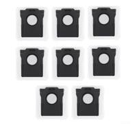 Lot de 8 sacs à poussière en polypropylène non-tissé pour robot Dreame L40 | Fabriqué en tissu non tissé PP, filtration multicouche, réduit les polluants atmosphériques, matériau durable