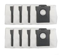 Lot de 8 sacs à poussière pour robot aspirateur modèle D10 Plus Gen 2 et L10s Plus, conçus pour maintenir l'aspiration et capturer les particules de poussière fines