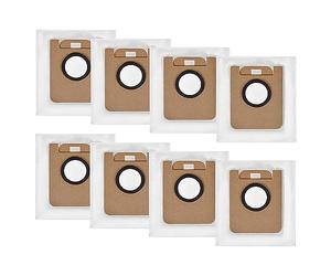 Lot de 8 sacs à poussière réutilisables compatibles avec robot aspirateur D10 D10s - Accessoires de rechange pour aspirateur