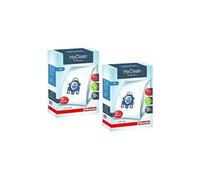 Lot de 8 sacs à poussières hyclean 3d gn + 4 filtres pour aspirateurs