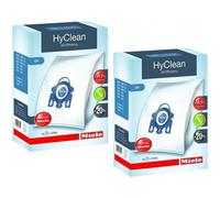 Lot De 8 Sacs À Poussières Hyclean 3d Gn + 4 Filtres Pour Aspirateurs Miele