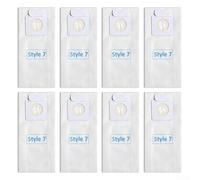 Lot de 8 sacs d'aspirateur de rechange pour Bissell Series 32120 1739 71Y7 3545 3550 3554 Sacs à poussière conçus pour maintenir l'aspiration et la performance