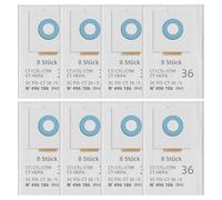 Lot de 8 sacs d'aspirateur pour Festool SELFCLEAN CT 36 / CTM 36 E/CTL 36E CLEANTEC série SC FIS-CT 36/5 Sacs d'aspirateur 496186