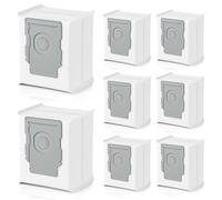Lot de 8 sacs d'aspirateur pour irobot Roomba série i &S & j, remplacement pour irobot Roomba i7 i7 + (7550), i3+EVO(3550) i1+ i4+ i6+ i8+ s9 (9150) s9 Plus (9550) j7+ (7550) tous les sacs à poussière