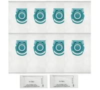 Lot de 8 Sacs D'aspirateur pour Miele Pure TU Guard S1/L1 Silence/Junior/Allergy/Parquet XL/Flex/AllFloor/Cat/Dog Series avec Filtre