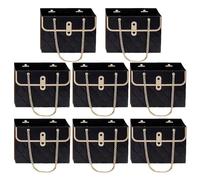 Lot de 8 sacs de bouquet, sac de luxe, sac d'emballage floral résistant à l'eau, sac d'emballage pour bouquet de fleurs, fournitures de fleuriste pour le jour de Valen Tine's Day