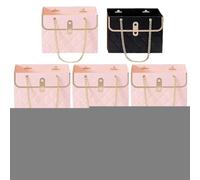 Lot de 8 sacs de bouquet, sac de luxe, sac d'emballage floral résistant à l'eau, sac d'emballage pour bouquet de fleurs, fournitures de fleuriste pour le jour de Valen Tine's Day