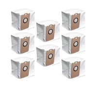 Lot de 8 sacs de rechange for aspirateur, compatibles avec l'aspirateur robot Zaco A10 Pro, adaptés aux aspirateurs oscilloscopes et lave-linge.