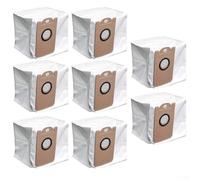 Lot de 8 sacs de rechange non tissés pour aspirateur robot Zaco A10 Pro conçus pour une utilisation à long terme et une dégradation minimale des performances au fil du temps