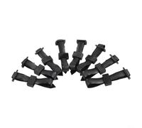 Lot de 8 sangles de support robustes réglables en PVC flexible pour arbres fruitiers, arbustes, plantes en pot (45 x 2,5 cm)