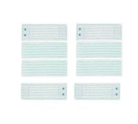 Lot de 8 serpillères de rechange pour Leifheit Profi XL Micro Duo/Profi XL Cotton Plus