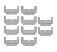 Lot de 8 serpillères de rechange pour Winbot Mini2 AIR2 ONE Pro ONE2 ECOVACS - Lavables en machine en microfibre haute densité - 8 pièces