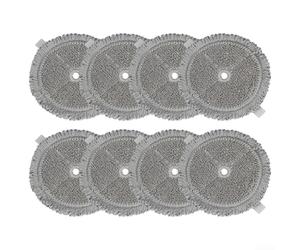 Lot de 8 serpillères en microfibre douces pour Bosch Unlimited 7 ProHygienic et réutilisables pour sols en marbre, compatibles avec BCS71HYG4 BKS71HYG3