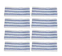 Lot de 8 serpillères en microfibre lavables et réutilisables pour Polti Vaporflexi Brush Eco Pro 3.0