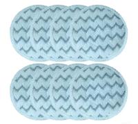 Lot de 8 serpillères réutilisables pour sols durs Bissell | Microfibre douce pour un dépoussiérage quotidien, convient aux modèles 3712, lavable en machine, doux pour le bois dur