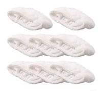Lot de 8 serpillères réutilisables pour Wagner pour Pursteam | Compatible avec Bissell, pour Steam Shot, texture douce, élimination de la poussière quotidienne, lavable en machine