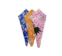 Lot de 8 serviettes de table 100 % coton 40,6 x 40,6 cm - Serviettes décoratives pour cadeaux, salle à manger, buffet et camping, Thanksgiving/Noël