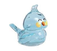 Lot de 8 sifflets pour oiseaux aquatiques - Musique - Jouet éducatif transparent pour exercices de la logopédie - Son Chirp avec de l'eau - Cadeau de fête coloré - Jouet de bain pour