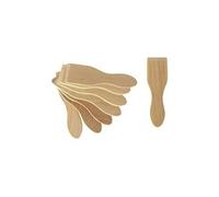 Lot de 8 spatules en bois - multiples usages : raclette, mini crêpes, plancha