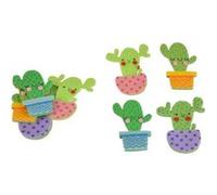 Lot de 8 Stickers Feutrine "Animaux Marins" 15cm Vert Vert G