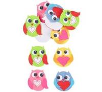 Lot de 8 Stickers Feutrine "Hello Jungle" 14cm Multicolore Multicolore G
