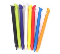 Lot de 8 stylets en plastique multicolores pour écran tactile Nintendo 3DS LL/XL