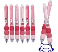 Lot De 8 Stylo Effaçables 0,5 Mm Kawaii Fantaisie Gel Bleu - Papeterie Idéale Pour Étudiants Et Fournitures De Bureau