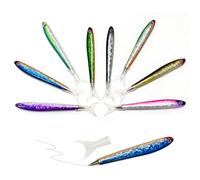 Lot de 8 stylos en forme de poisson - Créatifs et beaux - Papier à lettre intéressant - Cadeaux d'étudiant