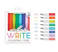 Lot de 8 stylos-plumes color s Ooly Color Write