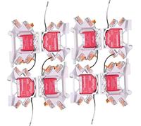 Lot de 8 supports de rail Printtastisch Shelly pour 29 Shelly Relais : plus 1, 1 Mini Gen3, plus 1PM, 1PM Mini Gen3, plus 2PM, 2.5, RGBW 2, PM, 2.5, plus i4, variateur 2, rail chapeau