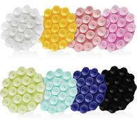 Lot De 8 Supports De Téléphone Portable À Ventouse En Silicone Octobuddy Double Face Pour Tous Les Modèles De Téléphone,Support De Téléphone Portable Antidérapant Mains Libres Pour Selfies Et(Q1207)