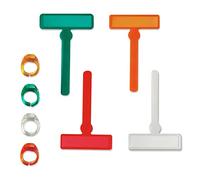 Lot de 8 surligneurs de mise au point des doigts, bandes de lecture transparentes, outils de lecture colorés, traqueurs de lecture pour TDAH, adultes, adolescents, étudiants scolaires à domicile (B)