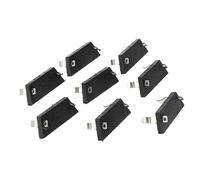 Lot de 8 tampons conducteurs pour outils électriques 12 V Meilleure efficacité et matériel Pièces précises Pièce d'estampage Outil électrique Feuille conductrice