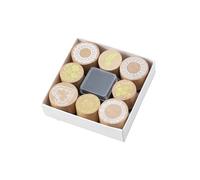 Lot de 8 tampons en bois vintage pour scrapbooking avec tampon encreur pour la fabrication de cartes, scrapbooking, journal, planificateur, bois décoratif pour enveloppes et cartes