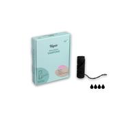 Lot de 8 tampons lavables extra forts réutilisables | Absorbant comme un super tampon, pour les journées moyennes et le sport, coton biologique, sans PFAS, sans biocide