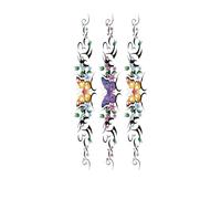 Lot de 8 tatouages temporaires totems for femmes, adultes et hommes, faux tatouages, cœur, croix, ronce, brassard(DM070)