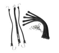 Lot de 8 tendeurs plats 36 cm largeur 1,5 cm avec crochets