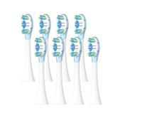 Lot de 8 têtes brosse rechange compatibles avec la à dents électrique sonique XIAOMI MIJIA MES609/610 Pro (emballage scellé)(8 PCS BLUE)