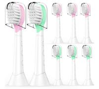 Lot de 8, Têtes de Brosse à Dents Compatible avec Philips Sonicare, Têtes de Brosse à Dents pour Enfant, Mini Brosses de Rechange, Kids Brossette pour les Enfants de 3 à 5 ans