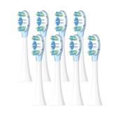 Lot de 8 têtes de brosse de rechange compatibles avec la brosse à dents électrique sonique Xiaomi Mijia MES609/610 Pro, emballage scellé(8 PCS BLUE)
