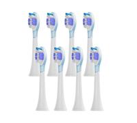 Lot De 8 Têtes De Brosse De Rechange Compatibles Avec Les Brosses À Dents Électriques Philips HX6064, HX6930, HX6730, Aspirateurs Sonic 4100, 6500, 6100, 5300 C3(PS purple)