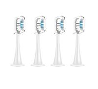 Lot de 8 têtes de brosse de rechange compatibles avec les brosses à dents électriques soniques Xiaomi Mijia T300, T301 et T500, poils souples DuPont(4)