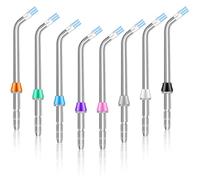 Lot de 8 têtes de rechange compatibles avec les embouts de rechange Waterpik, têtes de rechange classiques pour cure-dents à eau (style simple)