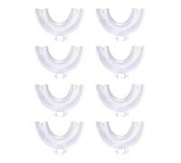 Lot de 8 têtes de rechange for brosses à dents en silicone en forme de U for enfants - Compatibles avec les brosses à dents électriques en forme de U - for bébés et enfants de 2 à 8 ans - Têtes de rec