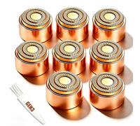 Lot de 8 têtes de rechange Gen 3 pour épilateur facial impeccable, | Compatible avec Finishing Touch Flawless, lames de rechange pour femme