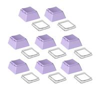 Lot de 8 touches originales en polycarbonate durable pour une utilisation à long terme sur les claviers mécaniques