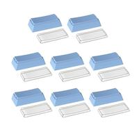 Lot de 8 touches vierges PBT non gravées - Hauteur du profil d'origine - 2 capuchons de sublimation pour commutateurs MX