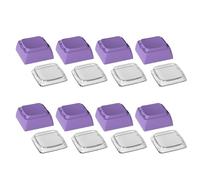 Lot de 8 touches XDA pour une saisie confortable et améliore l'esthétique du clavier pour claviers mécaniques