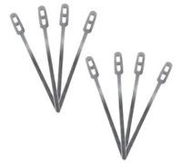 Lot de 8 Touillettes pour Café "Métal" 11cm Gris Gris G