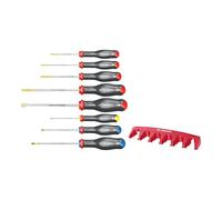 Facom Coffret de 8 tournevis Protwist AT.8PB – Fente/Prozidriv/Phillips – Gris